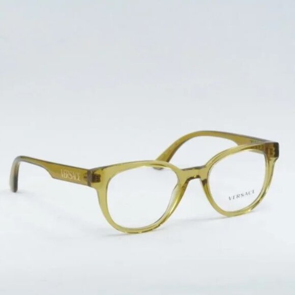 NEW VERSACE HONEY COLOR 49MM EYEGLASSES - Picture 2 of 6